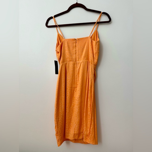 GUESS AUTUMN APRICOT MULTI SL NADIA DRESS - Picture 2 of 4